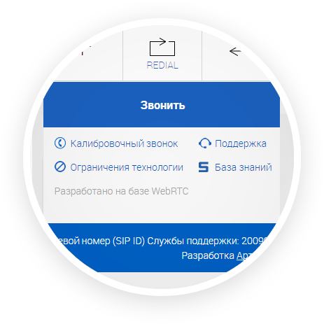 Поддержка звонок телефоны